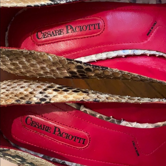 Cesare paciotti snake skin pumps - Picture 3 of 5